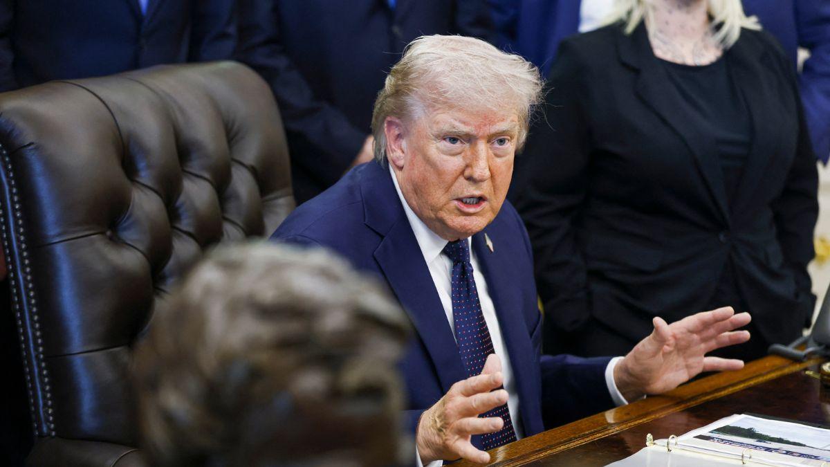 Photo of Donald Trump.