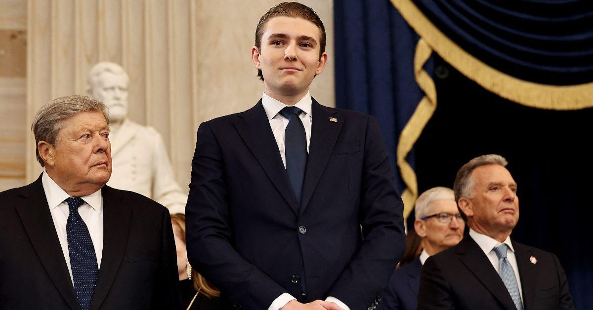 image of Guests followed an unspoken 'don’t bother Barron' rule, a source claimed. 