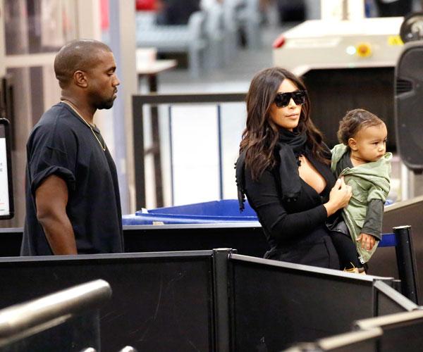 Kim kardashian north west kanye west 01