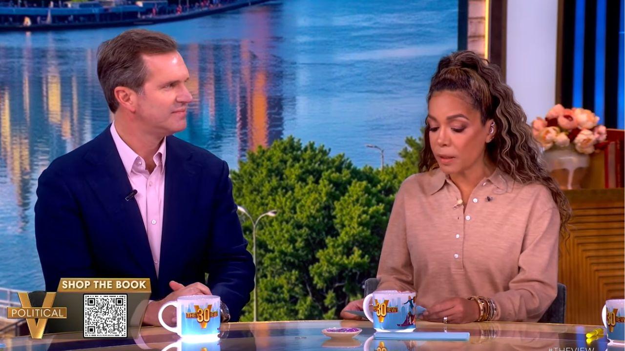 Image of Andy Beshear and Sunny Hostin