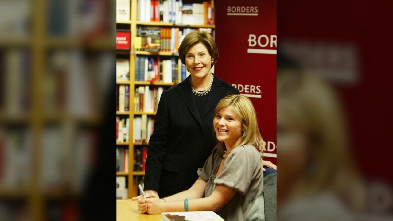 Jenna Bush Hager, Laura Bush