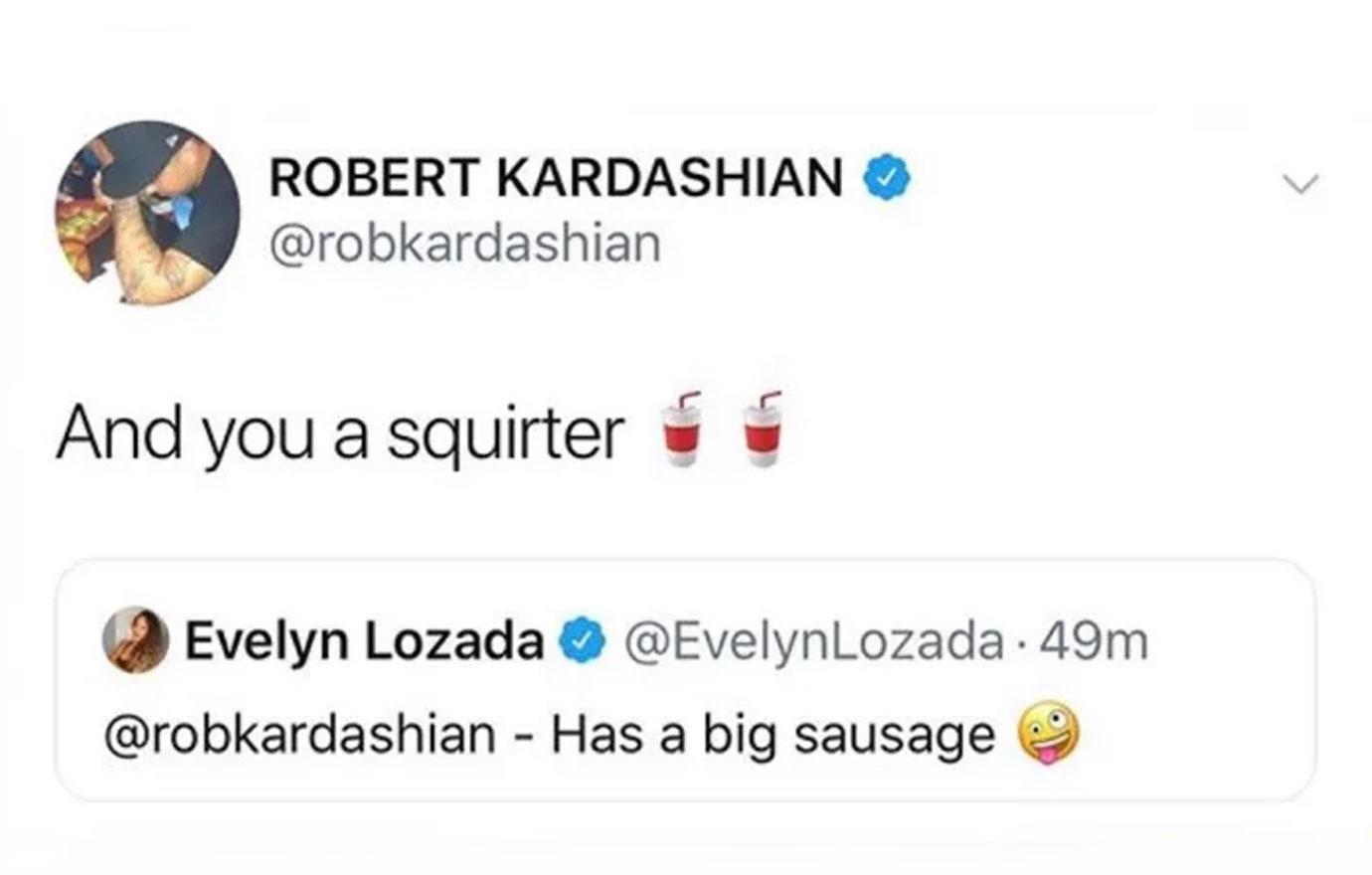 Rob Kardashian Flirting with Evelyn Lozada?