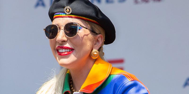 Lady Gaga Wears Rainbow Outfit For Speech On Stonewall Day