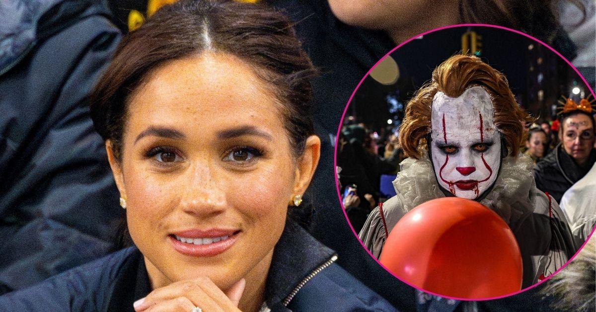 photo of Meghan Markle & Pennywise