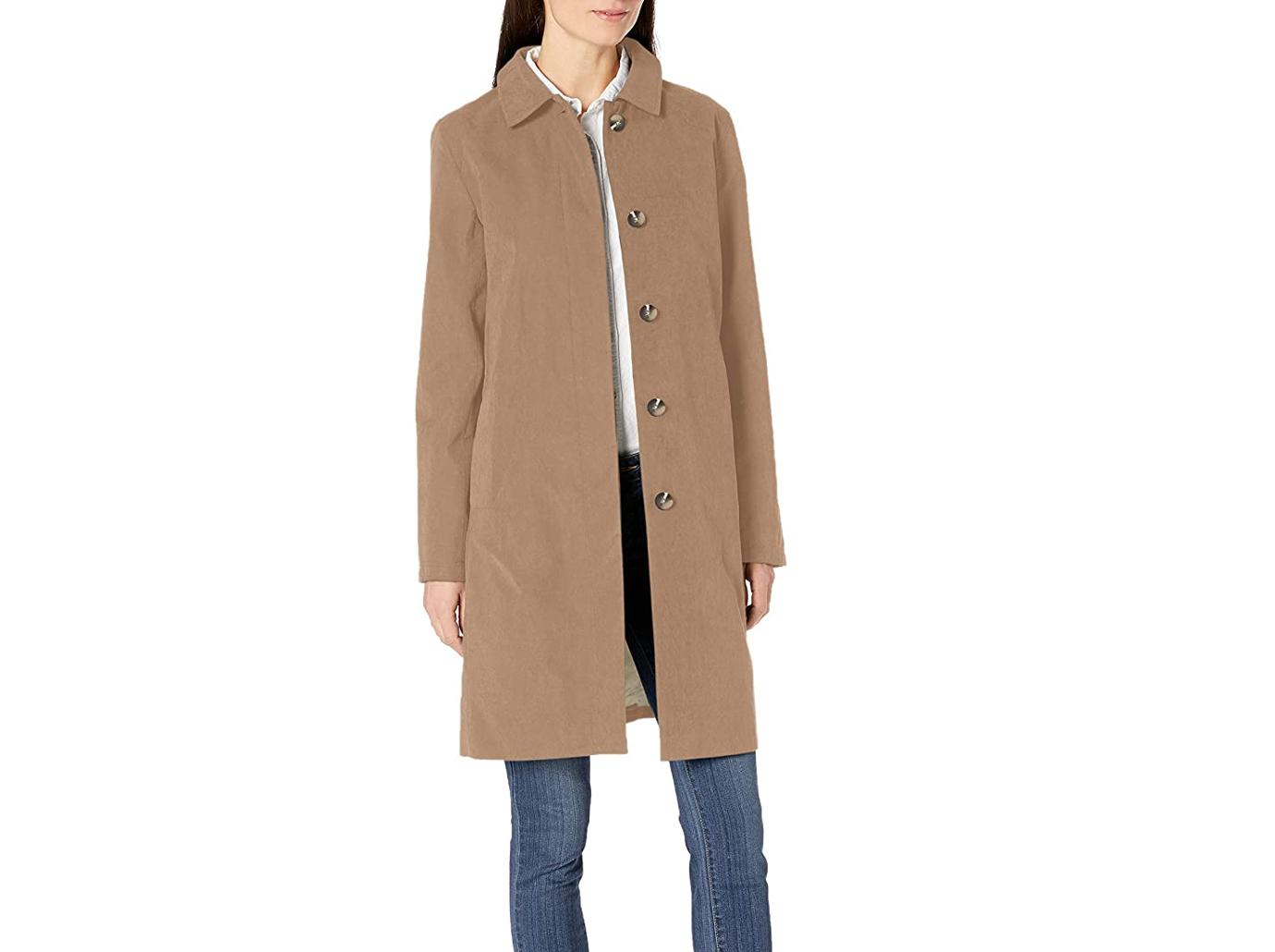 kendall jenner time off tribeca new york city wear camilla marc dalston coat shop