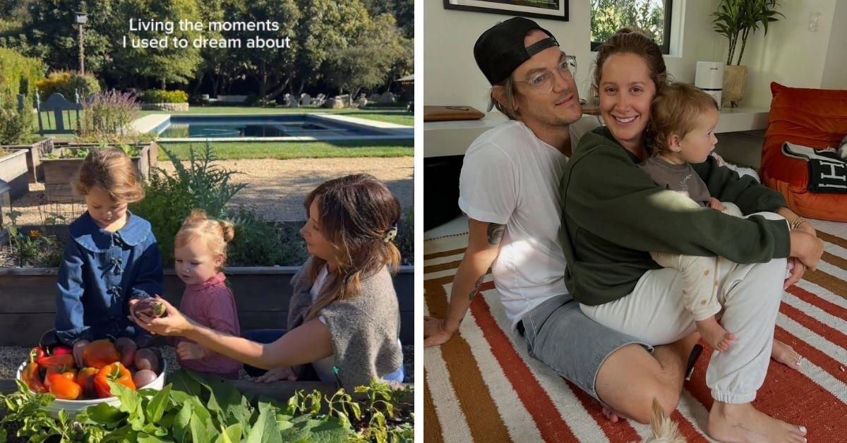 image of Ashley Tisdale shares two kids with husband Christopher French.