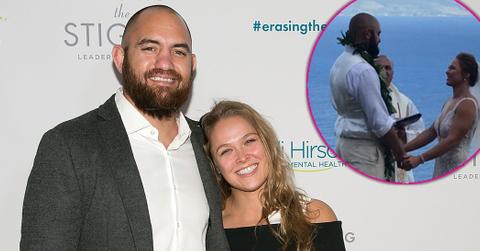 ronda rousey wedding pics long