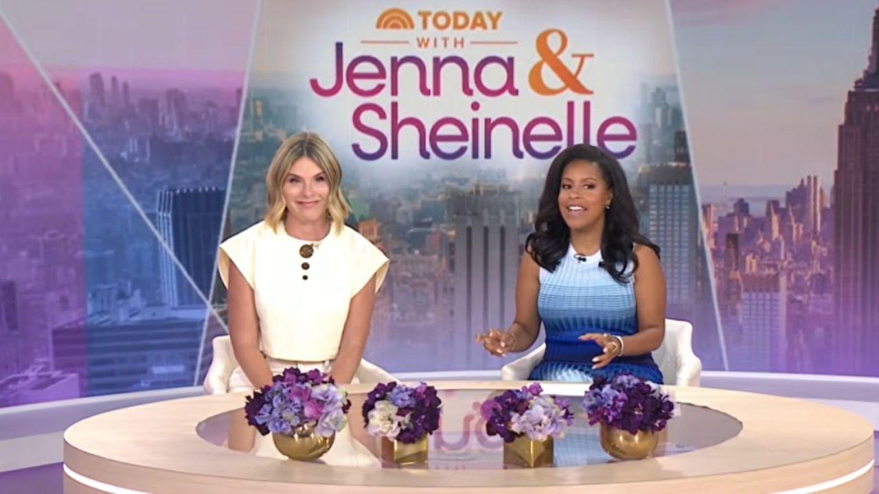 Image of Jenna Bush Hager and Sheinelle Jones discussed a report about how men and women approach multitasking under pressure.