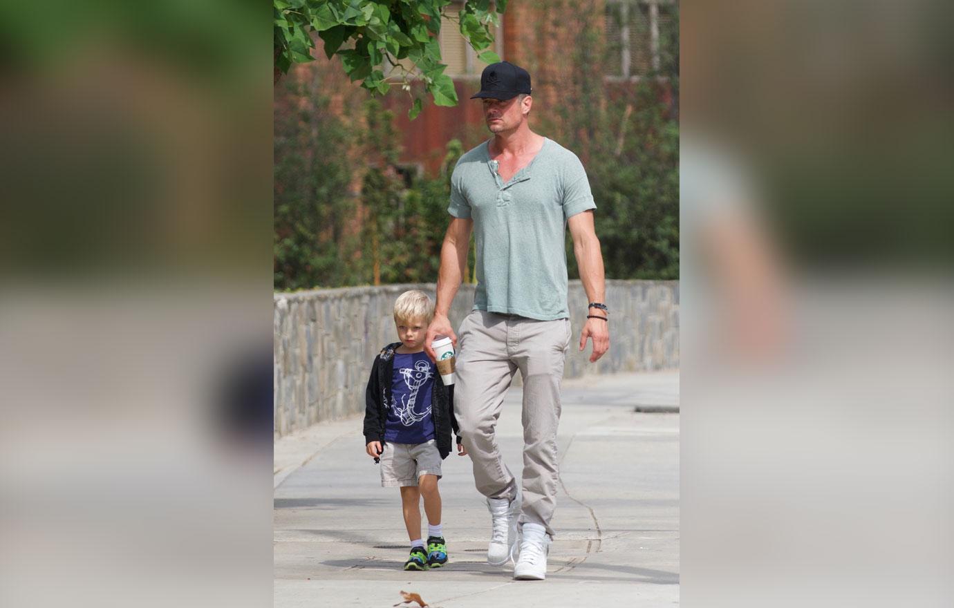 josh duhamel son axl fergie split pics 03