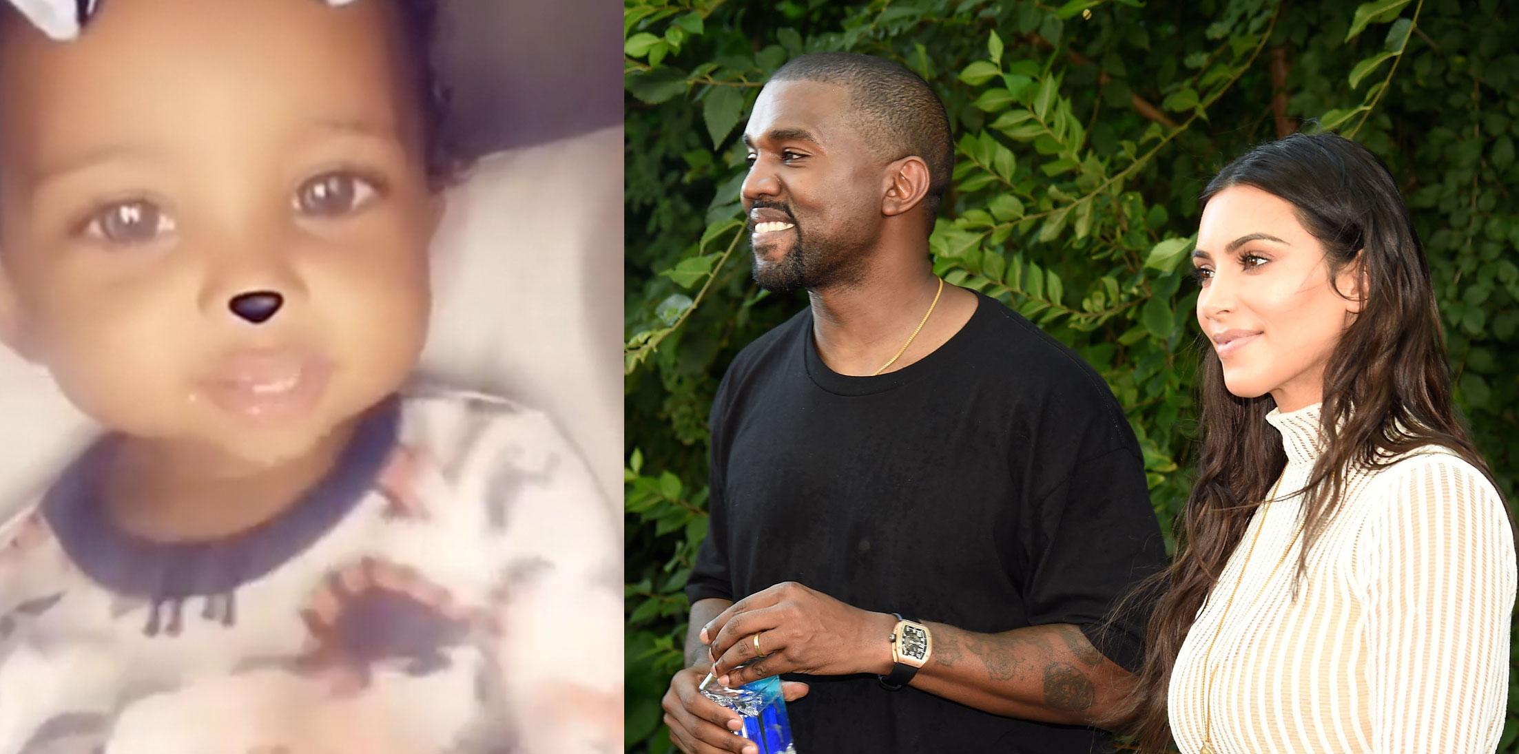 Saint west speaks video