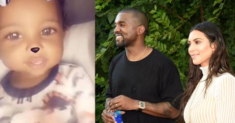 Saint west speaks video