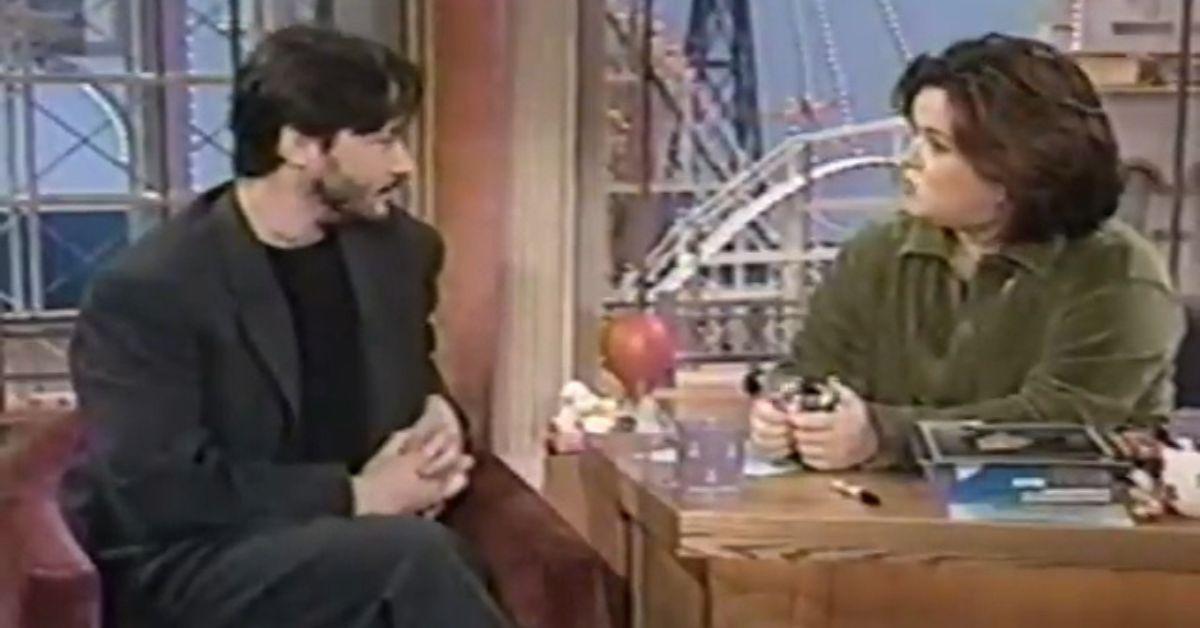 Photo of Keanu Reeves later redeemed himself after returning to Rosie O'Donnell's show in 2001.