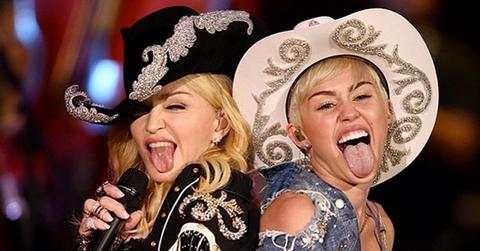 Miley cyrus unplugged madonna