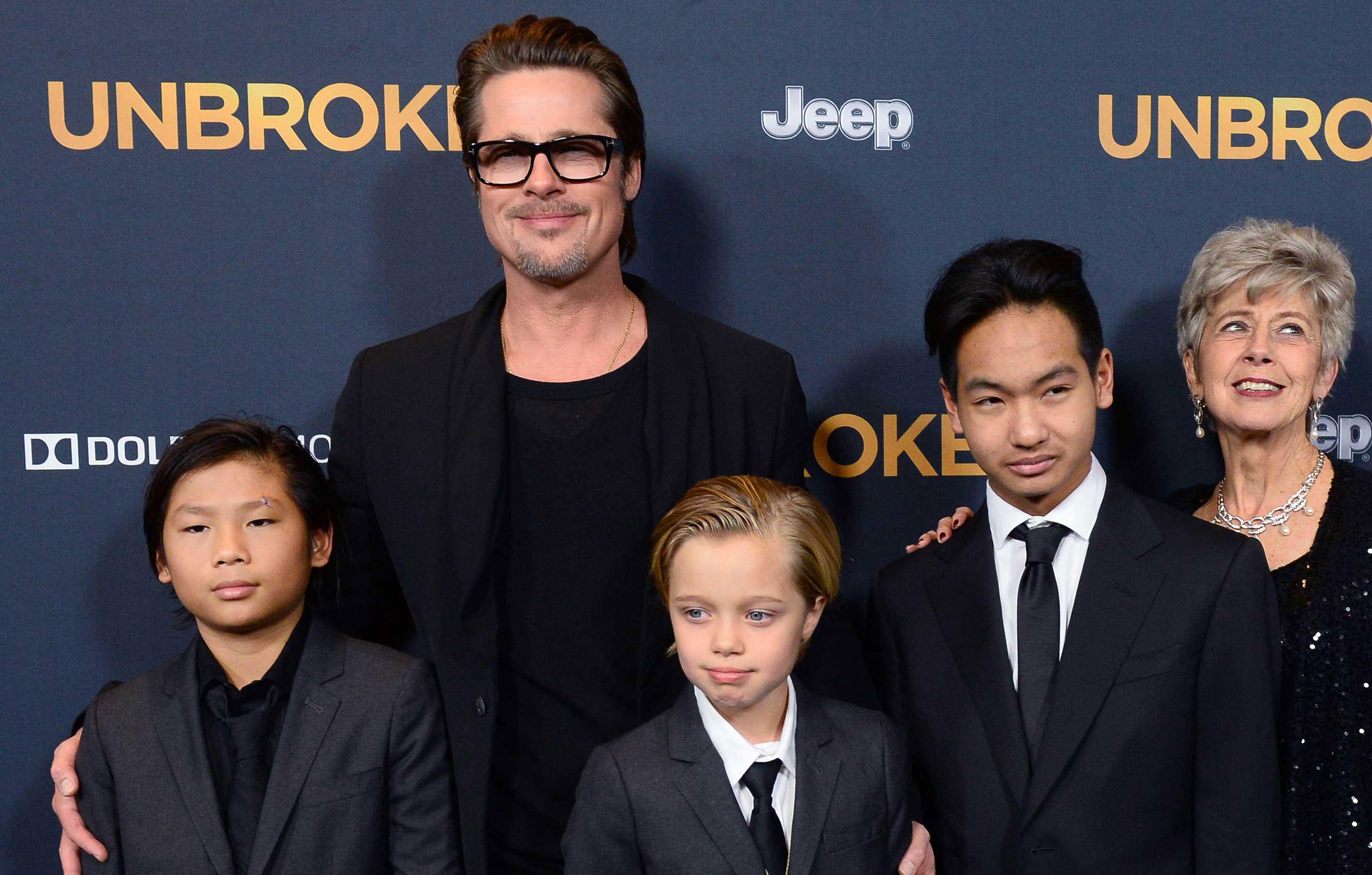 brad pitt pushing to see kids wherever they all are in the world despite hostile situation with ex angelina jolie