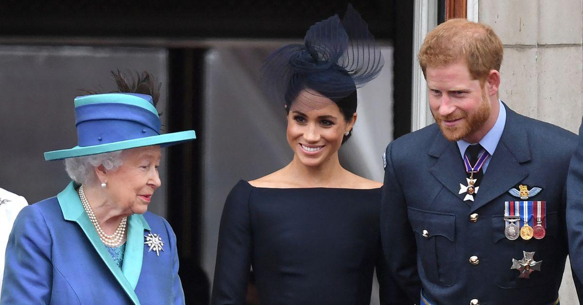 image of Meghan Markle and Prince Harry left The Firm in 2020. 