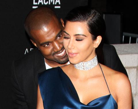 kanye west and a wedding dress clad kim kardashian leave donda listening party holding hands