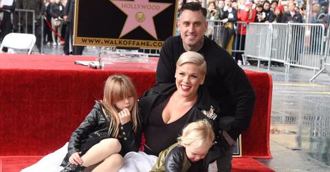 Photo of Pink, Carey Hart and their kids