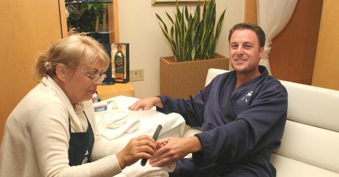 //chris harrison the bachelorette set denied entry