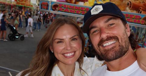 Photo of Hannah Brown and Adam Woolard.