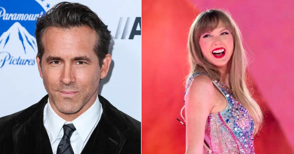 Ryan Reynold Jokes About Taylor Swift & Matty Healy Romance Rumors