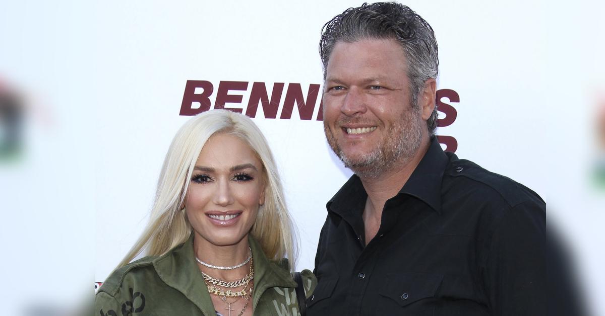 Flirty Fans! Gwen Stefani And Blake Shelton Can't Keep Their Hands Off Each  Other During PDA-Packed Football Game