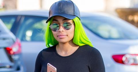 Blac chyna green hair
