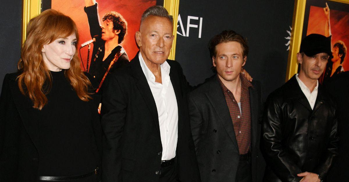 Photo of Patti Scialfa and Bruce Springsteen have been married since 1991.