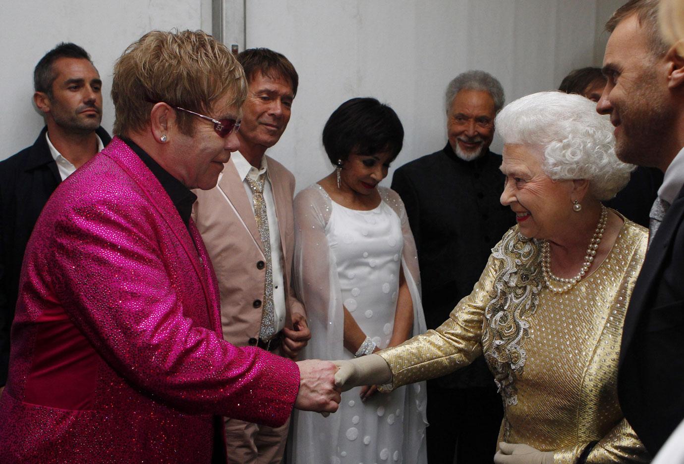 elton john queen elizabeth