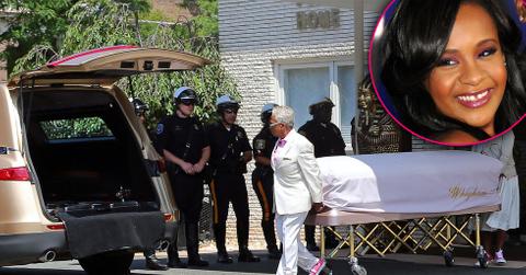 Bobbi kristina brown buried with whitney houston fairview cemetery