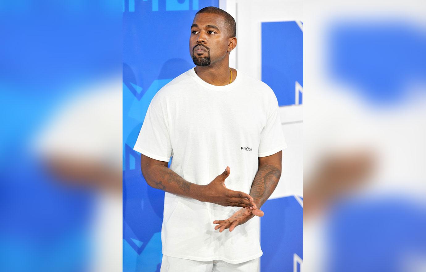 Kanye West White T-Shirt Forbes Interview