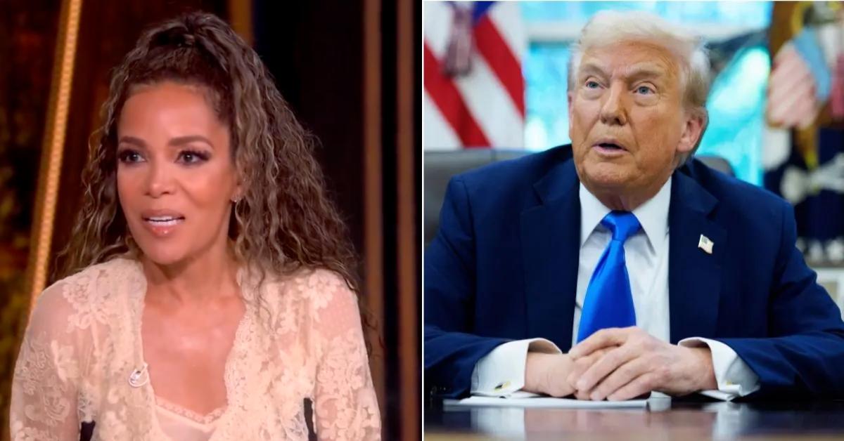 Photo of Sunny Hostin on 'The View' and Donald Trump