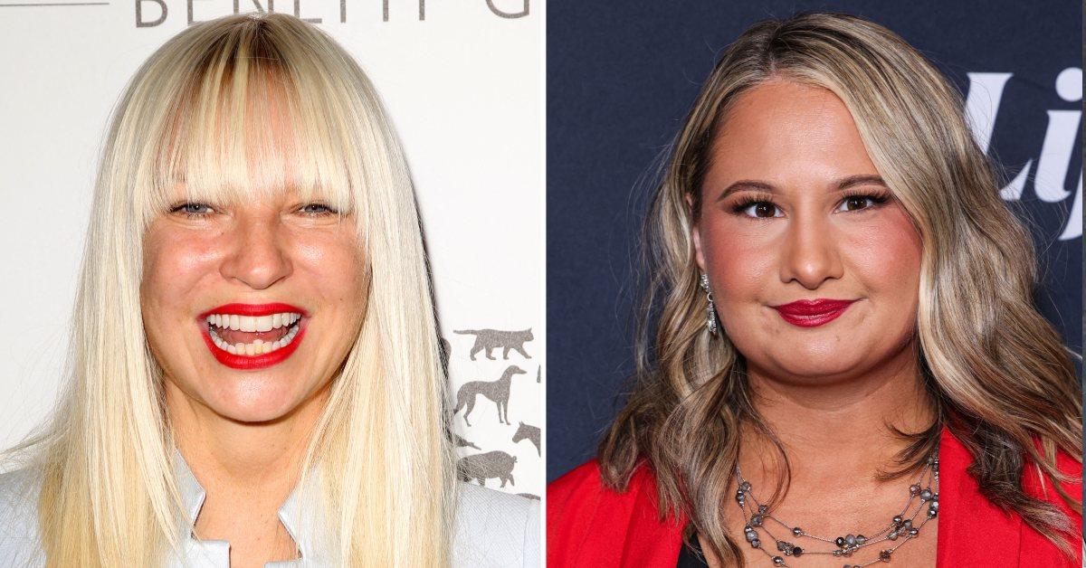 Composite photo of Sia and Gypsy Rose Blanchard