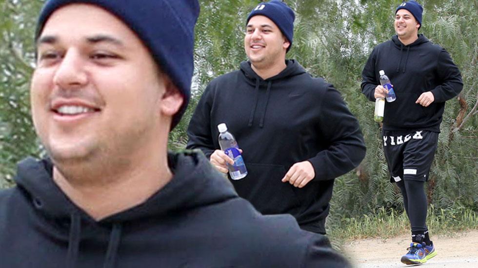 Rob kardashian workout back in shape