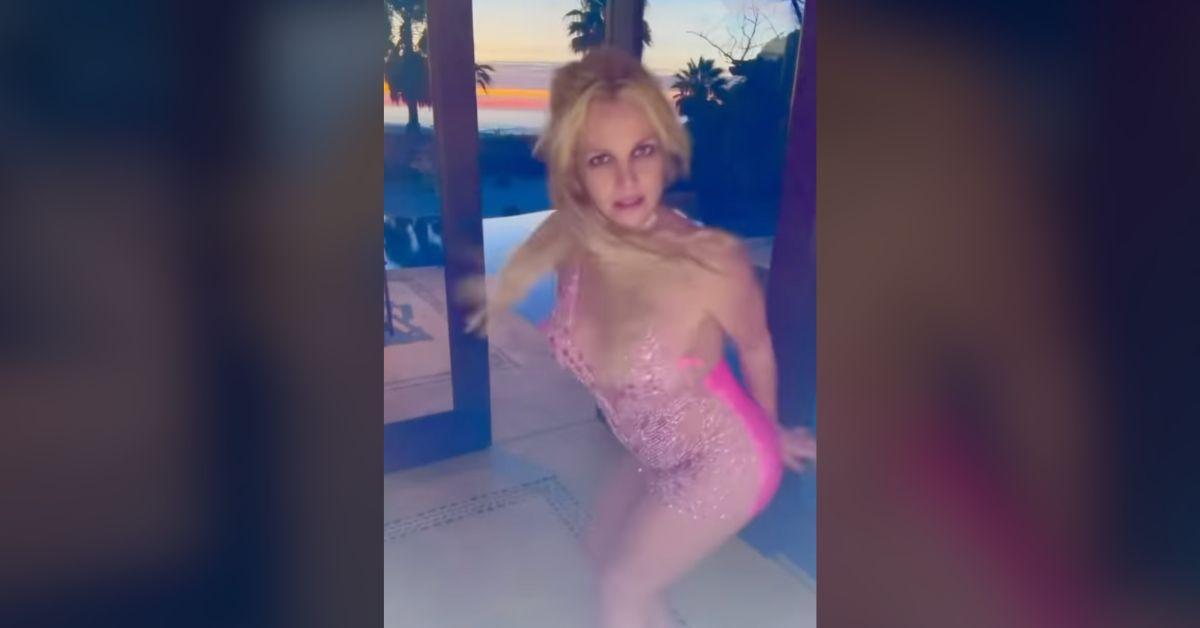 britney spears erratic dance spree after smoking airplane watch