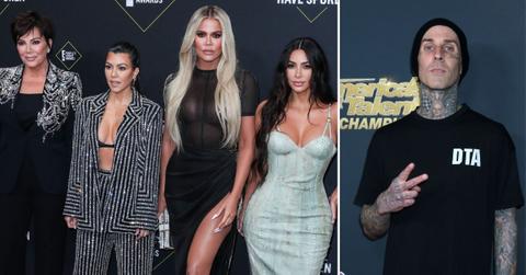 kourtney kardashian help kris jenner sisters wedding travis barker