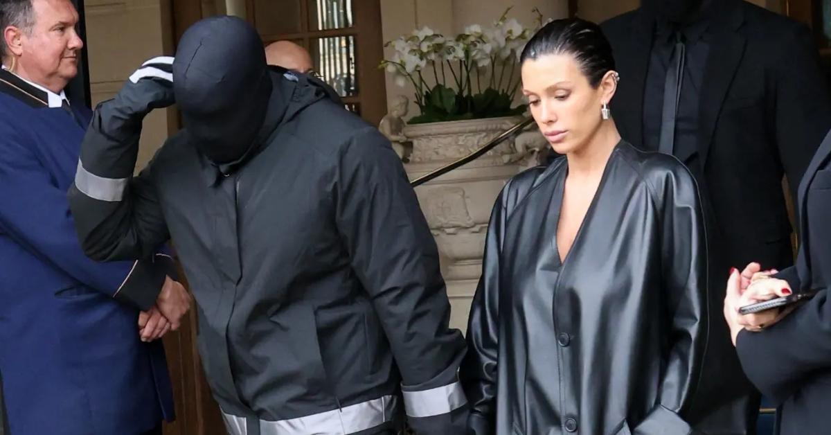 kanye west posts deletes photo wife bianca censori bikini