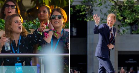 princess beatrice princess eugenie wouldnt attend prince harry invictus games