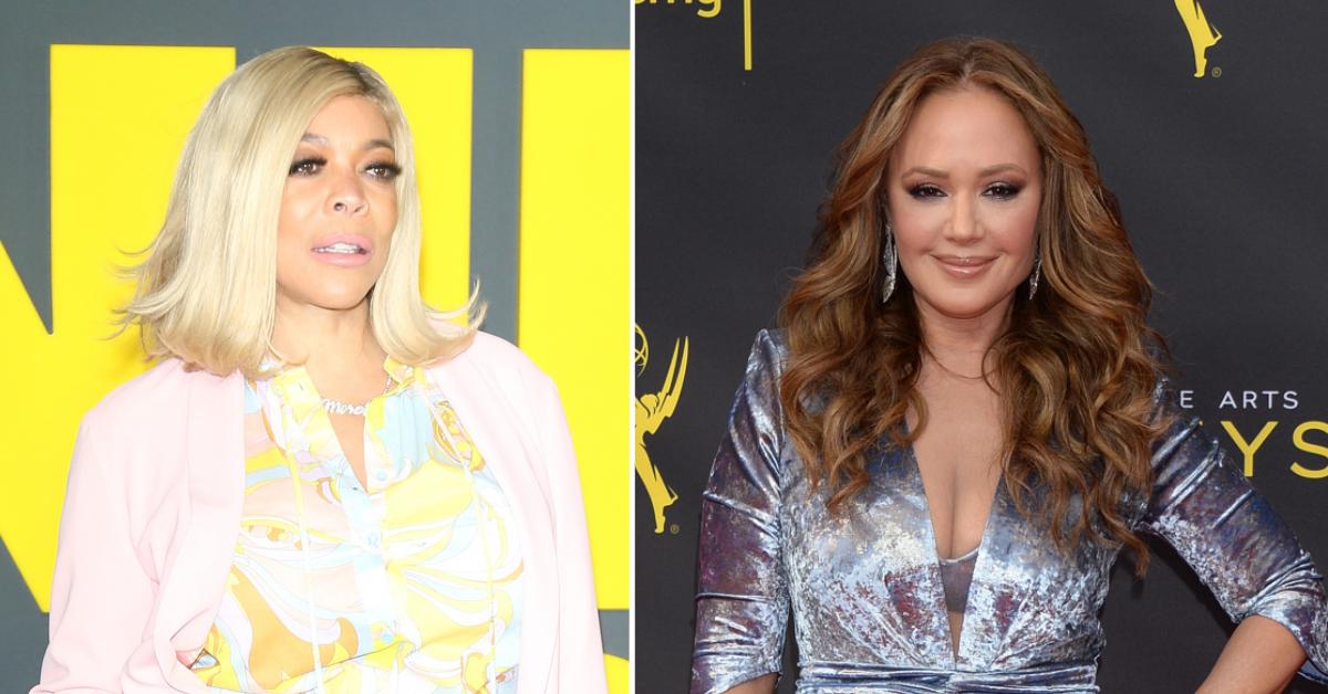 wendy williams to be replaced by leah remini for shows premiere week amid health complications