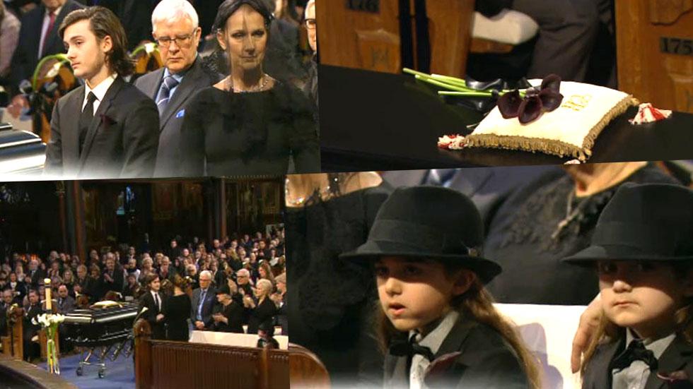 celine dions husbands funeral