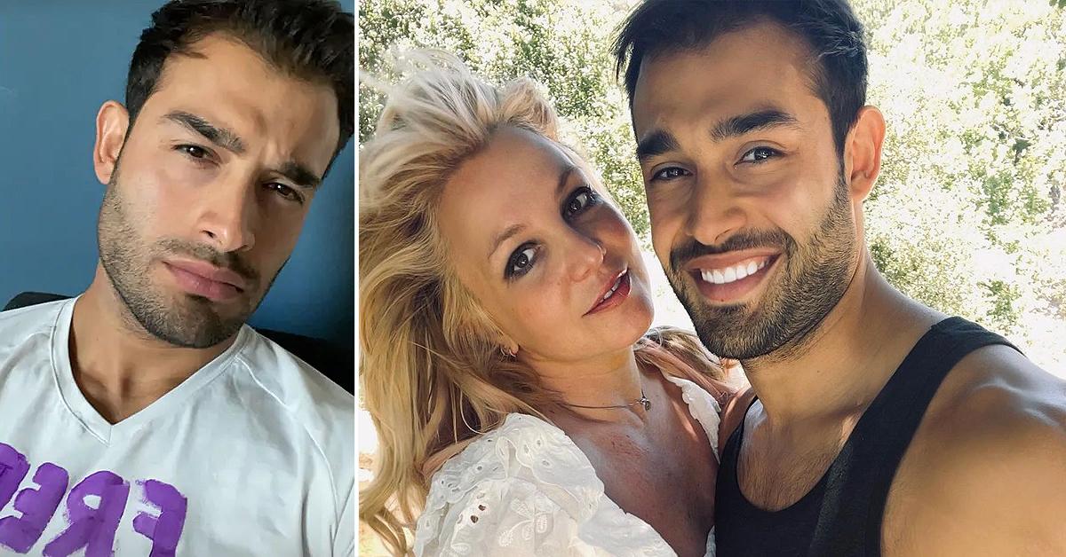 britney spears boyfriend sam asghari rocks a freebritney shirt as she is set to address the judge in conservatorship case