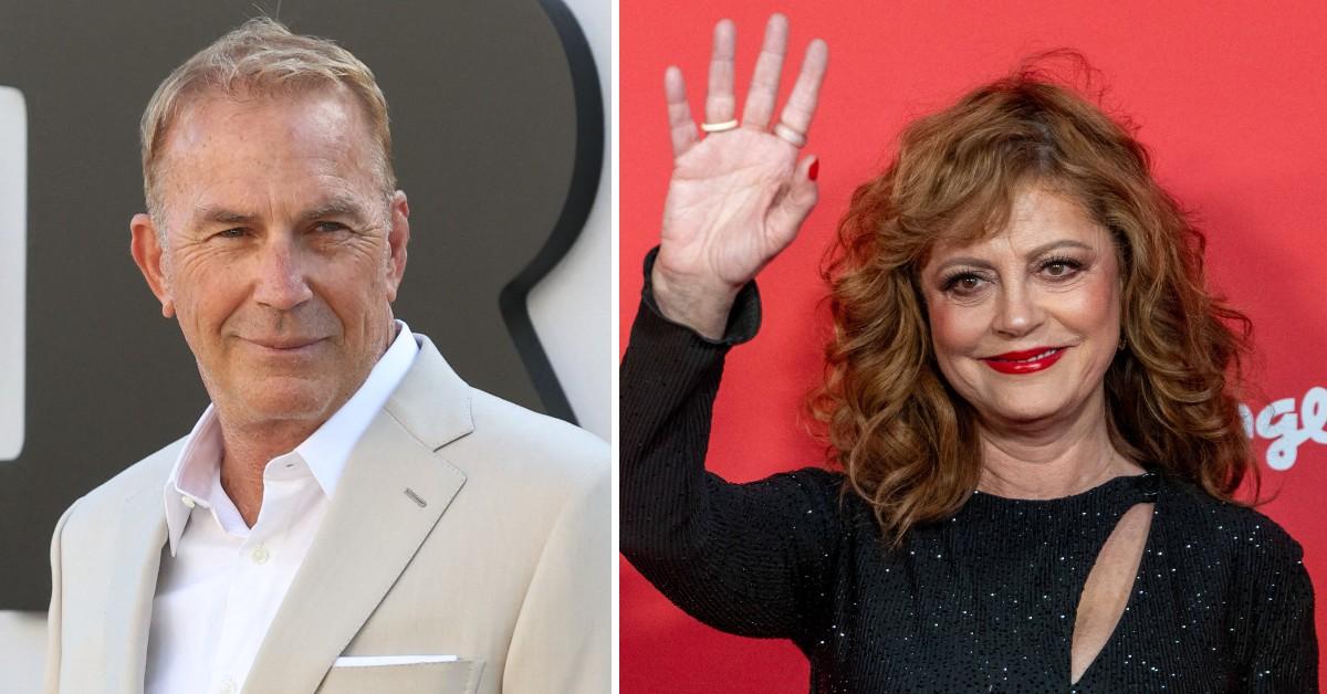 kevin costner susan sarandon reunite venice film festival pp