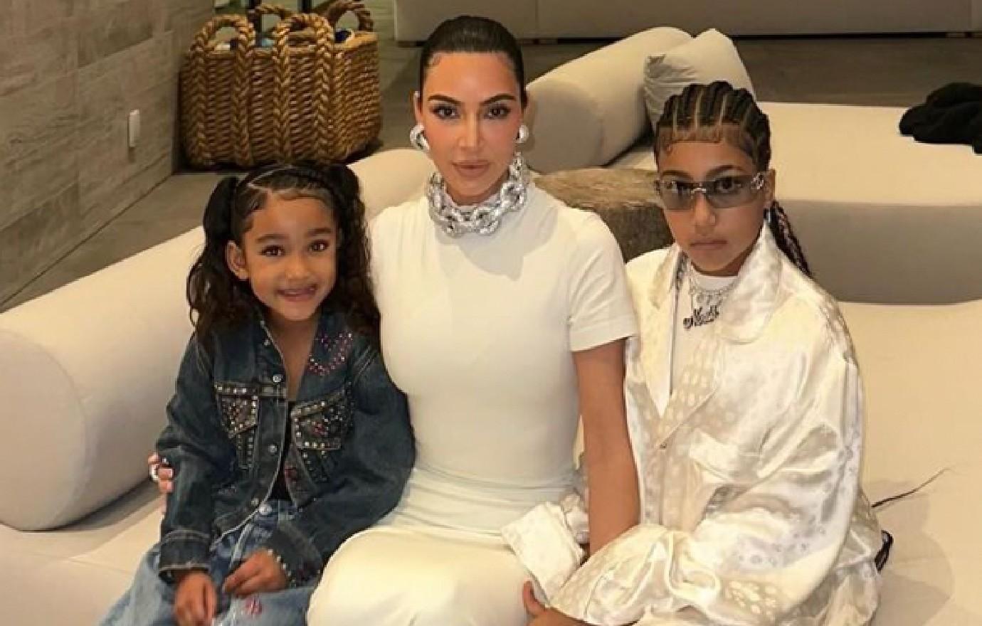 kim kardashian admits kids trying set her up favorite athletes