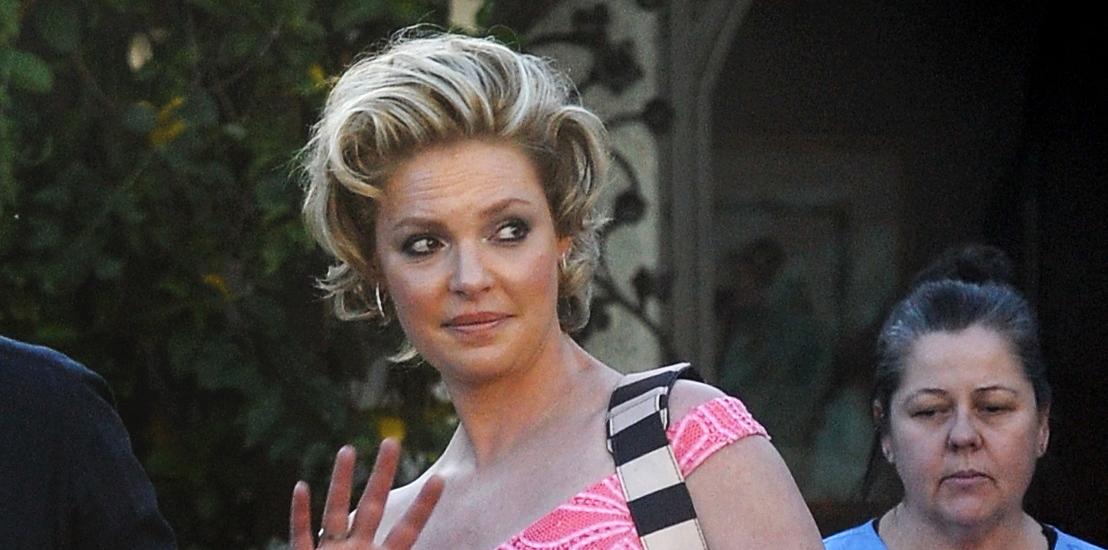 EXCLUSIVE Katherine Heigl spotted for the first time since giving birth in December