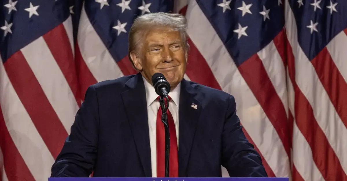 Image of Donald Trump frequently posts AI-enhanced images of himself online.