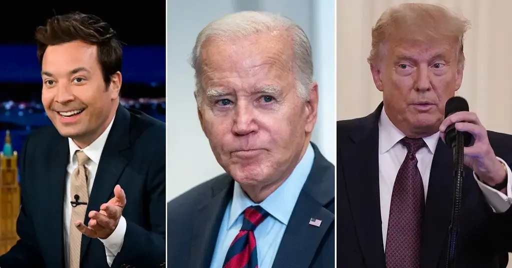 jimmy fallon jokes about joe biden and kamala harris joint event