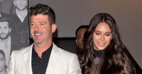 Robin Thicke and April Love Geary are expecting their third child.