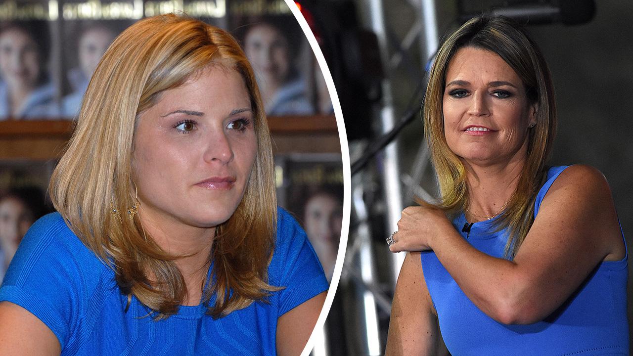 Jenna Bush hager, Savannah Guthrie