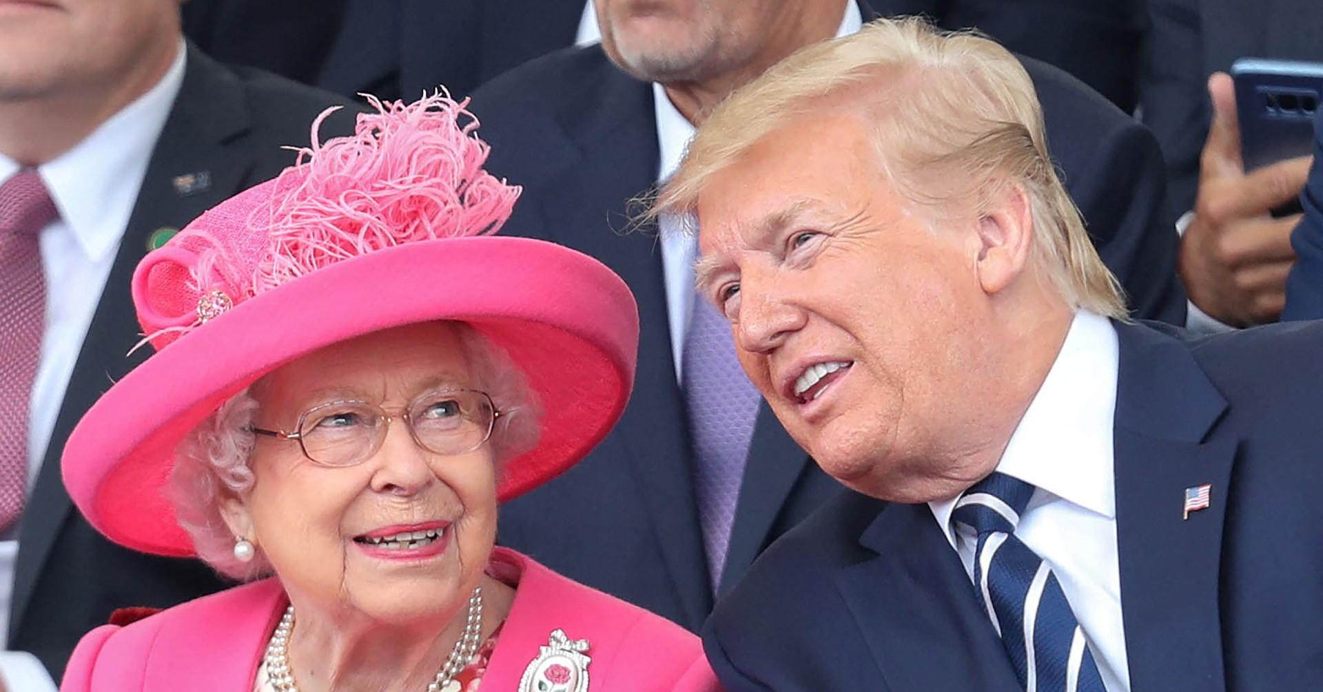 queen elizabeth ii annoyed donald trump  uk visit