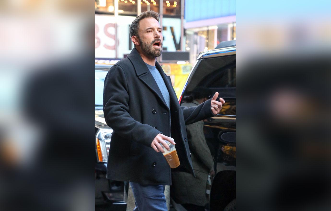 ben affleck is seen outside good morning america