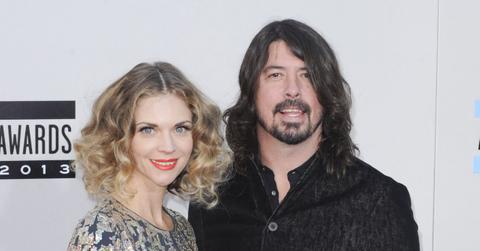 Photo of David Grohl and Jordyn Blum.